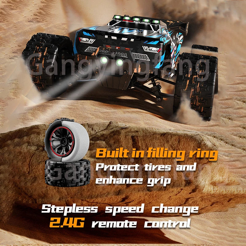 SG116 9522PRO 85KM/H High Speed RC Car Brushless 4WD Off-Road Drift Remote Control Car 1:16 Professional Racing Cars vs SG116MAX Model to assemble