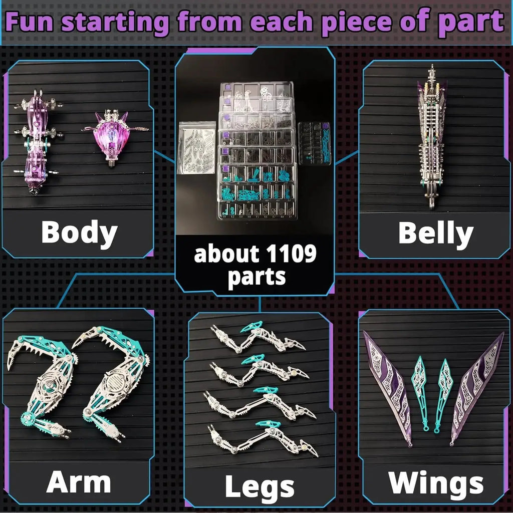 Praying Mantis Model to assemble