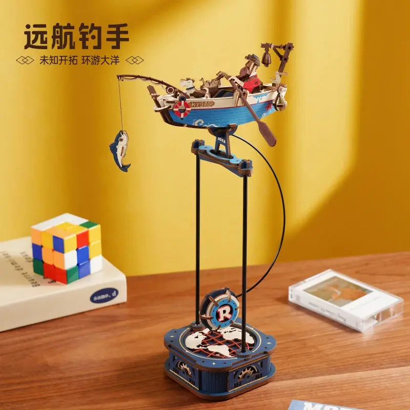 Gravity Swinging Blocks - Model to assemble