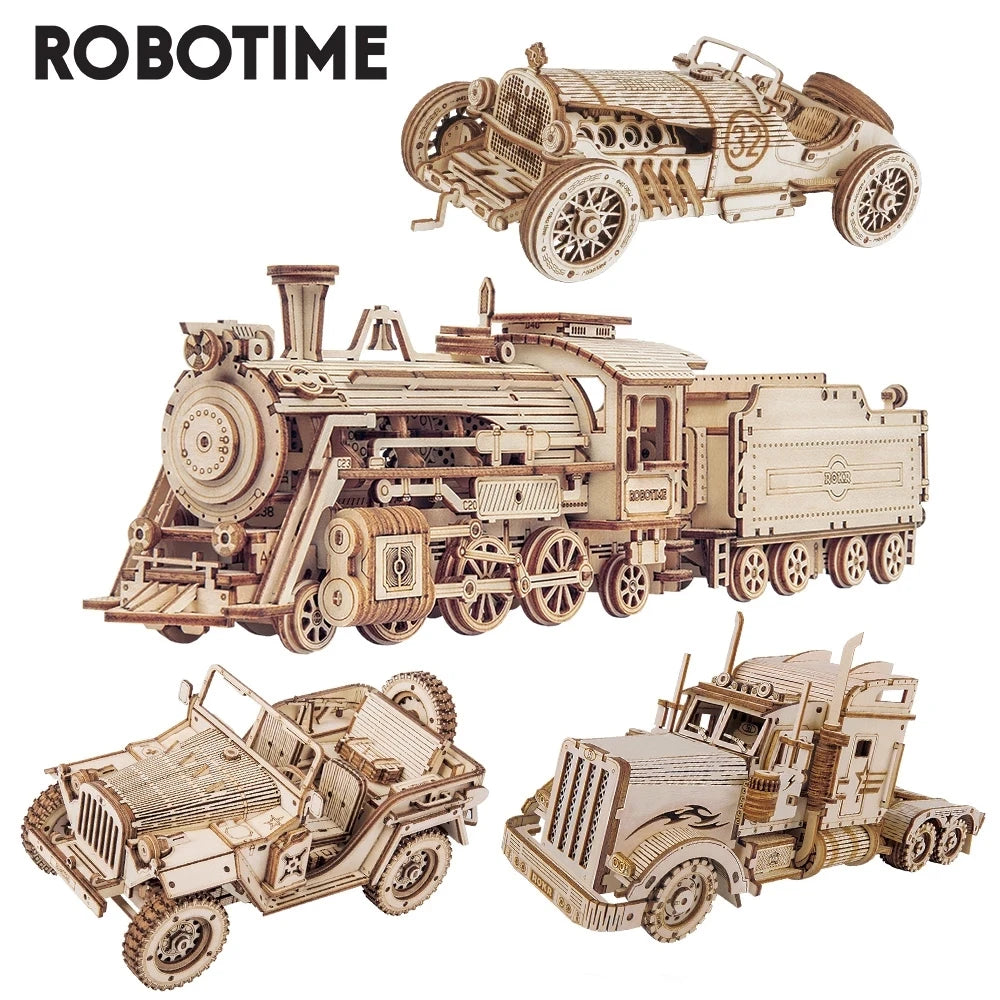 Movable Steam Train, Car, Jeep, Truck