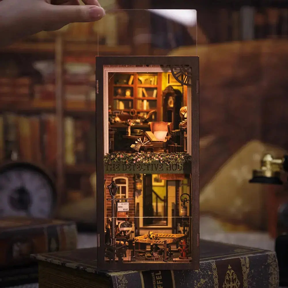 Detective Agency bookend - Model to assemble