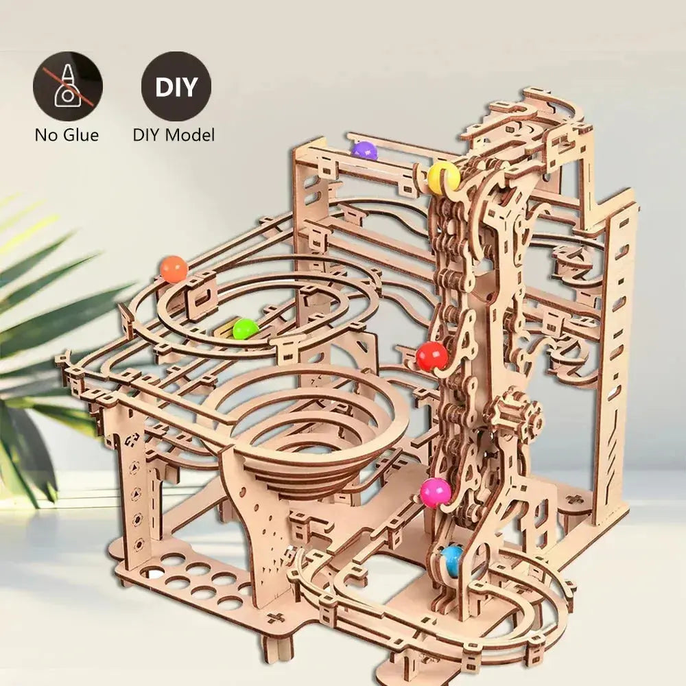 Marble Run Set DIY Assemble Building Model - Model to assemble