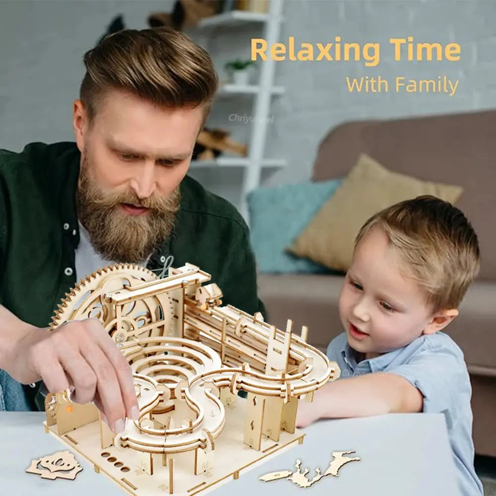 Rolling Ball Track Model Kits - Model to assemble