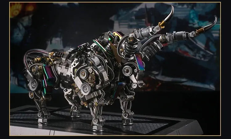 Mechanical animal Bull - Model to assemble