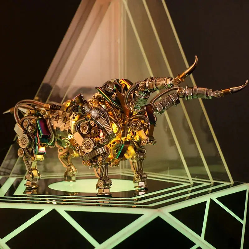 Mechanical animal Bull - Model to assemble