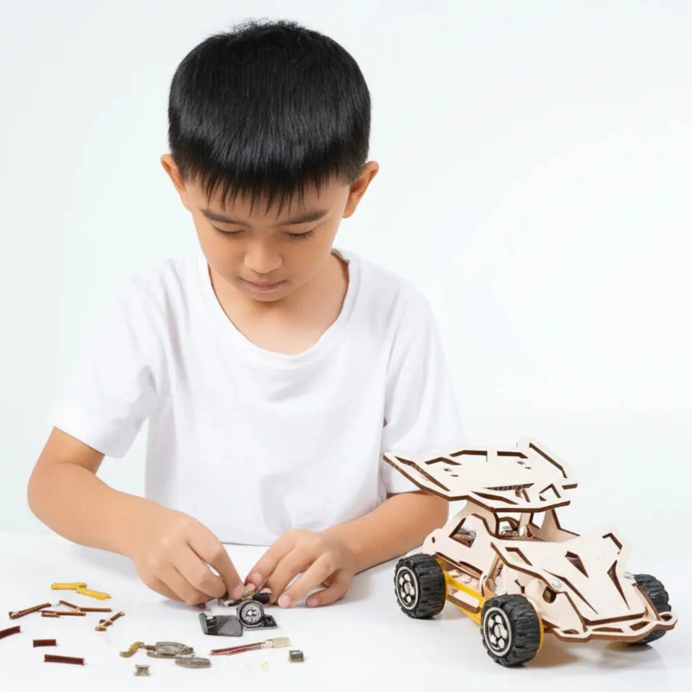 DIY Wooden Remote Control Car - Model to assemble
