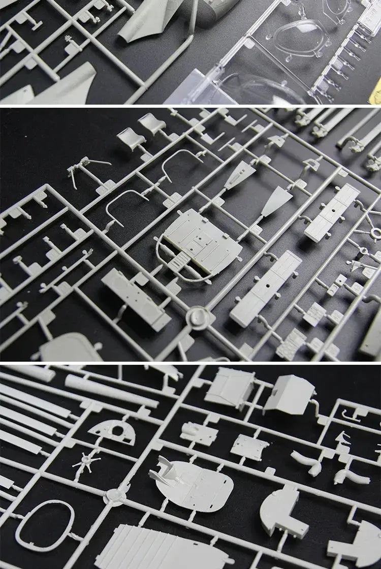 AH-6J / MH-6J Little Bird Helicopter Model Kit 1/35 Scale – US Military Special Forces Aircraft DIY Assembly - Model to assemble