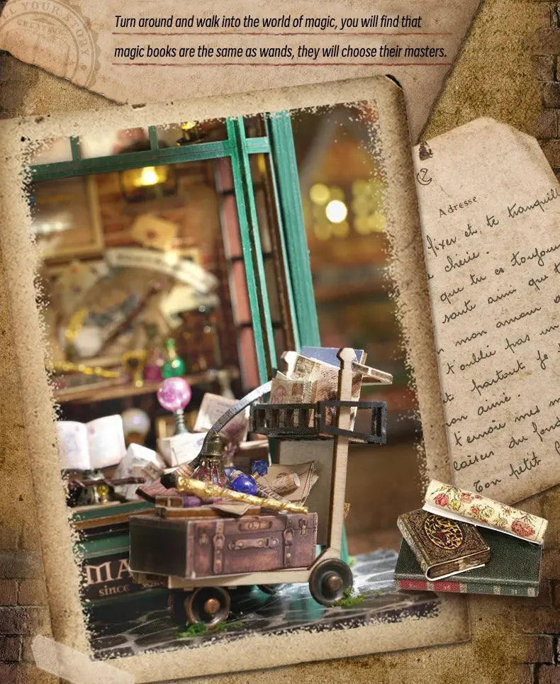 Magic Shop Dollhouse - Model to assemble