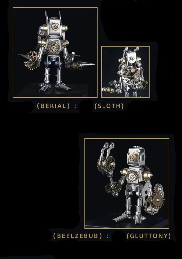 Warriors Metal Model Kit - Model to assemble
