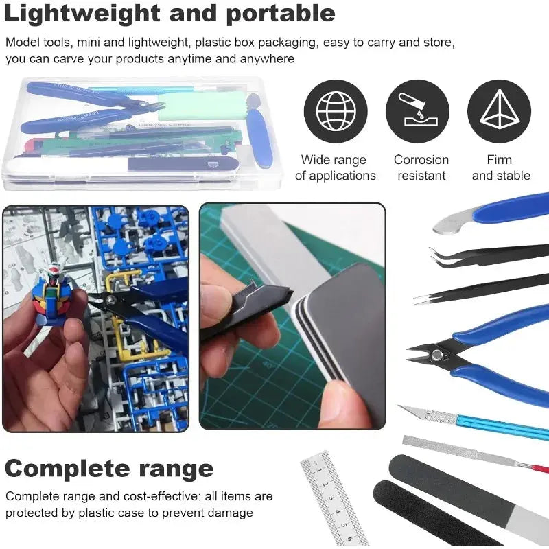 DIY Model Making Starter Tool Kit - Model to assemble