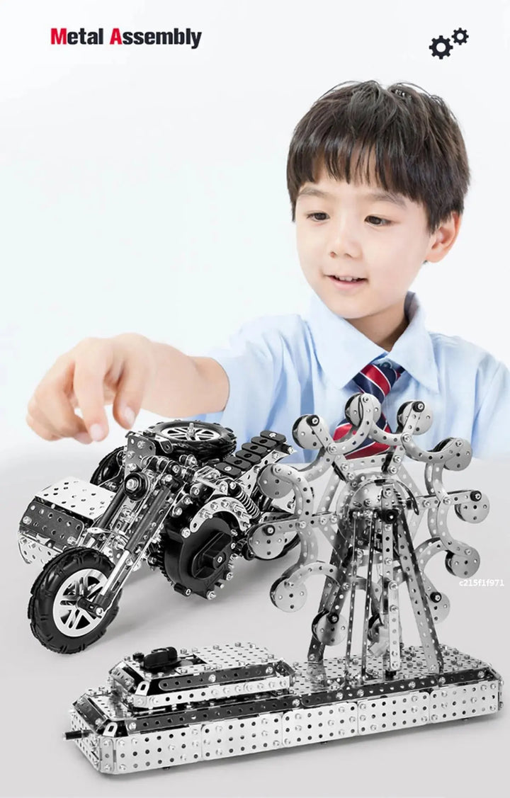 Iron Blocks vehicle & fighter Model to assemble