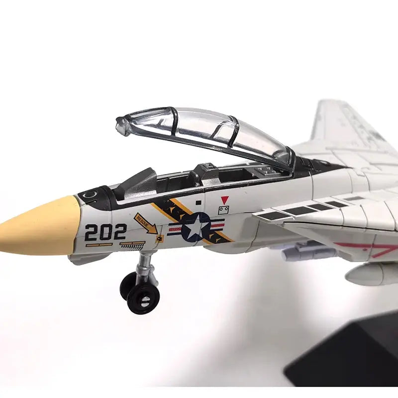 F-14 Tomcat Fighter Jet Building Block Set – Military Aircraft DIY Model Kit for Teens & Adults Model to assemble