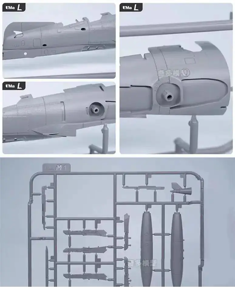 AV-8B Harrier II Airplane Kit DIY - Model to assemble