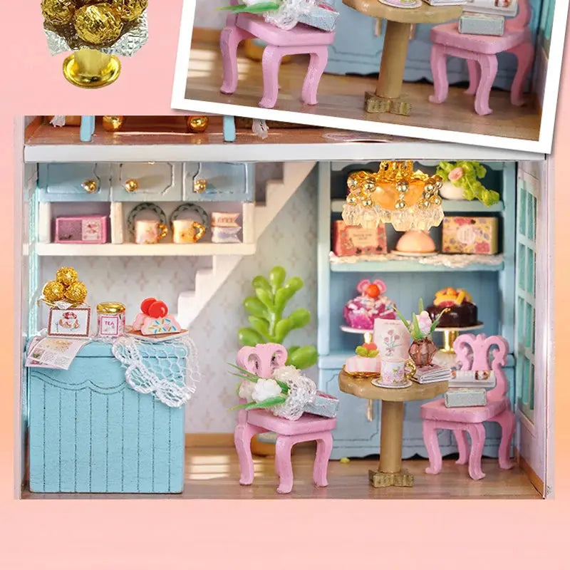 Magnificent Architectural miniature house - Model to assemble