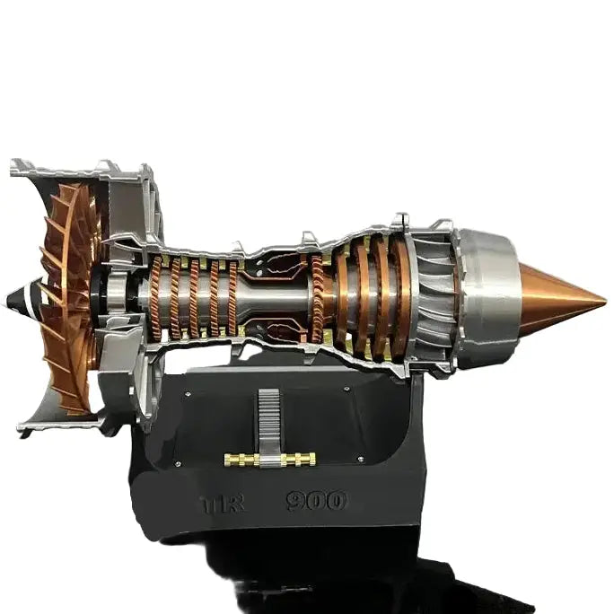 TR900 Turbofan Jet Engine Model Kit – 27cm DIY Electric Assembly Aviation Engine Toy - Model to assemble