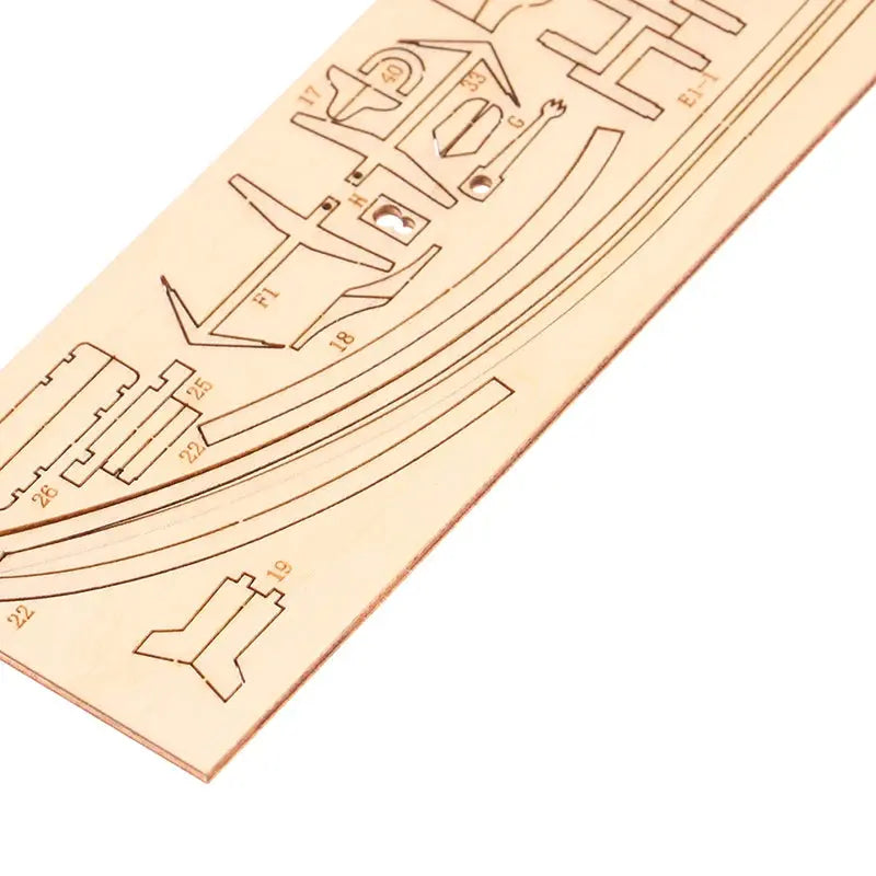 1:70 New Port Wooden Sailing Boat Model Kit Model to assemble