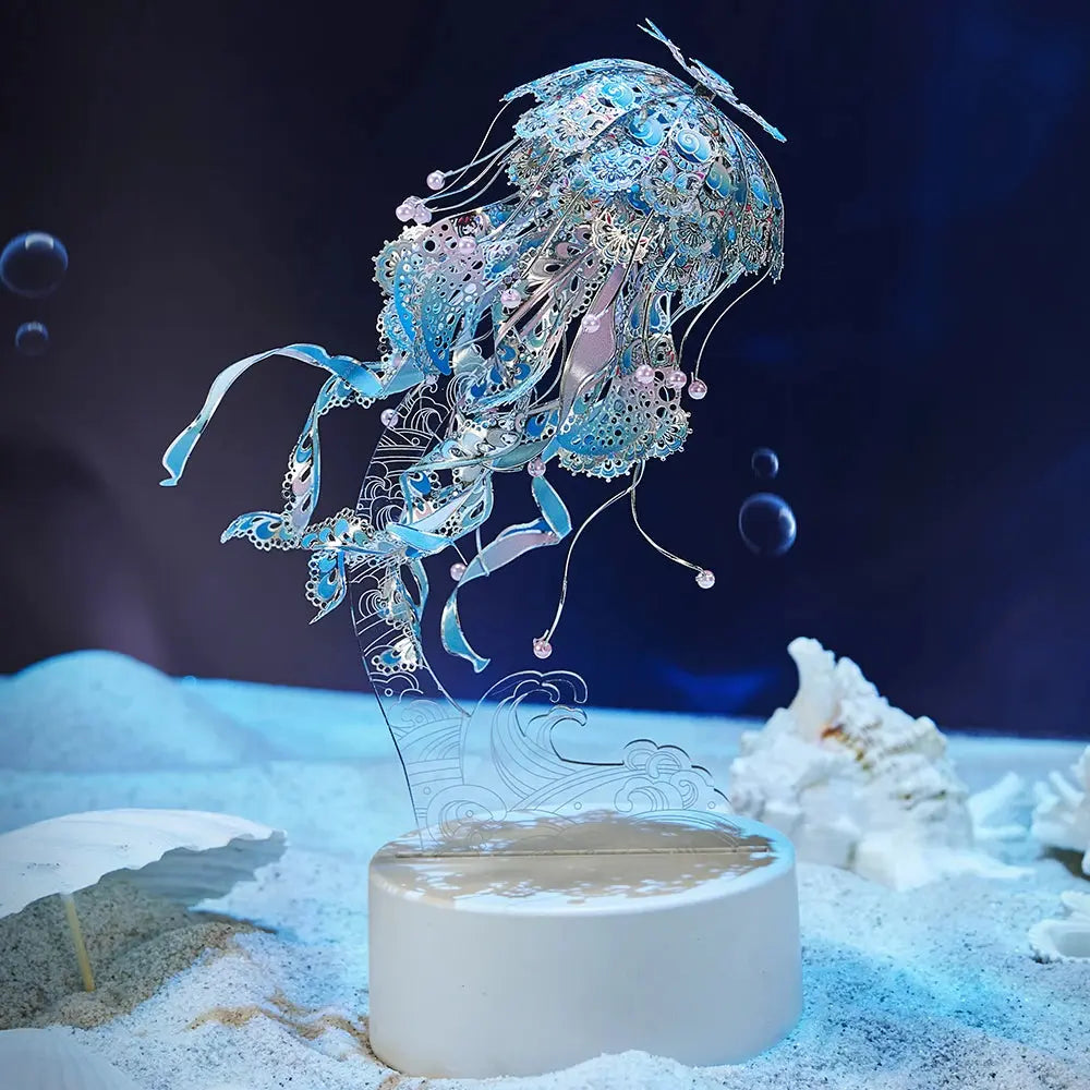 Jellyfish Metal Model Kit - Model to assemble
