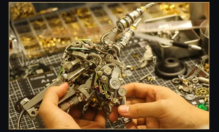 Mechanical animal Bull - Model to assemble