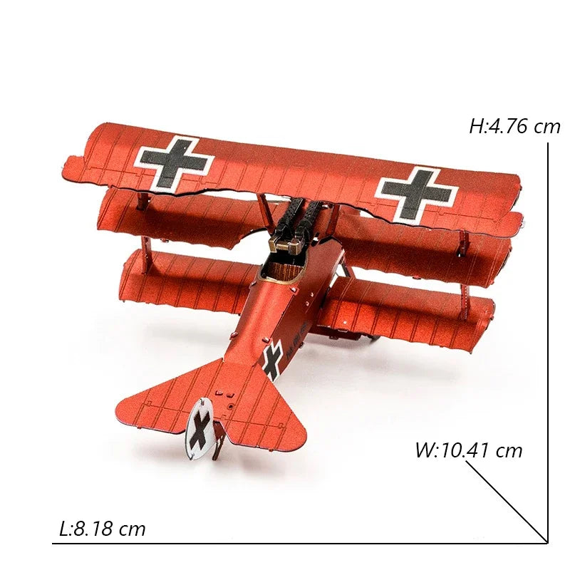 3D Metal Puzzle UFO DIY Handmade Space Exploration Spacecraft Assembly Model Jigsaw Puzzle Toys For Adult Kids Model to assemble