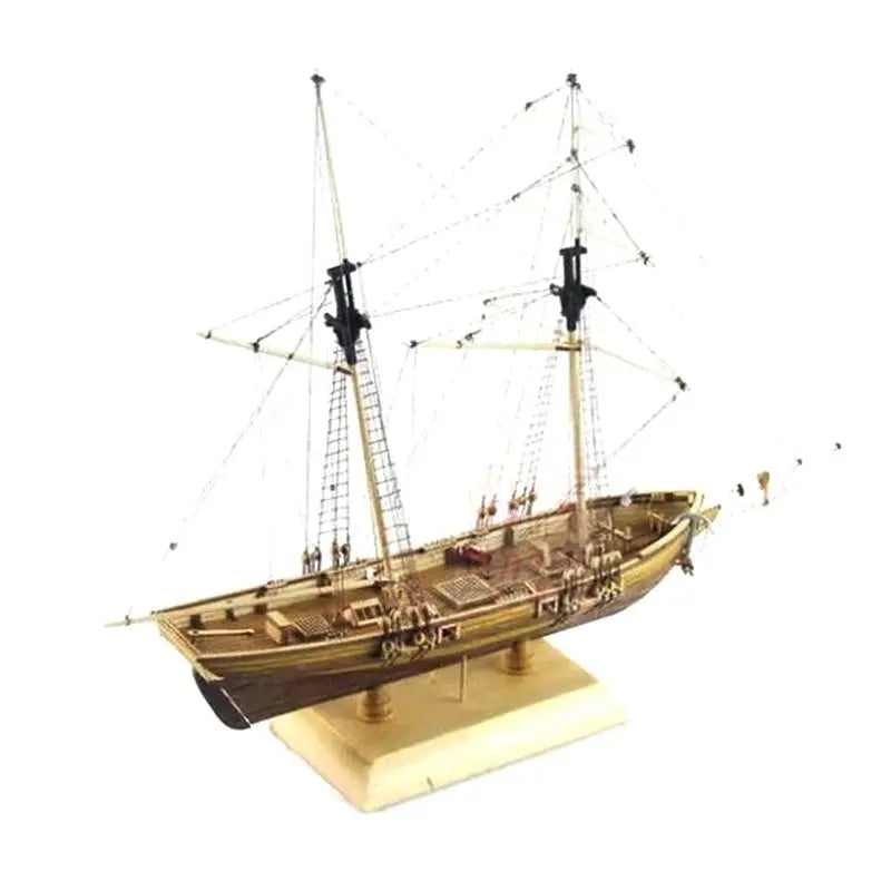 1:70 New Port Wooden Sailing Boat Model Kit Model to assemble