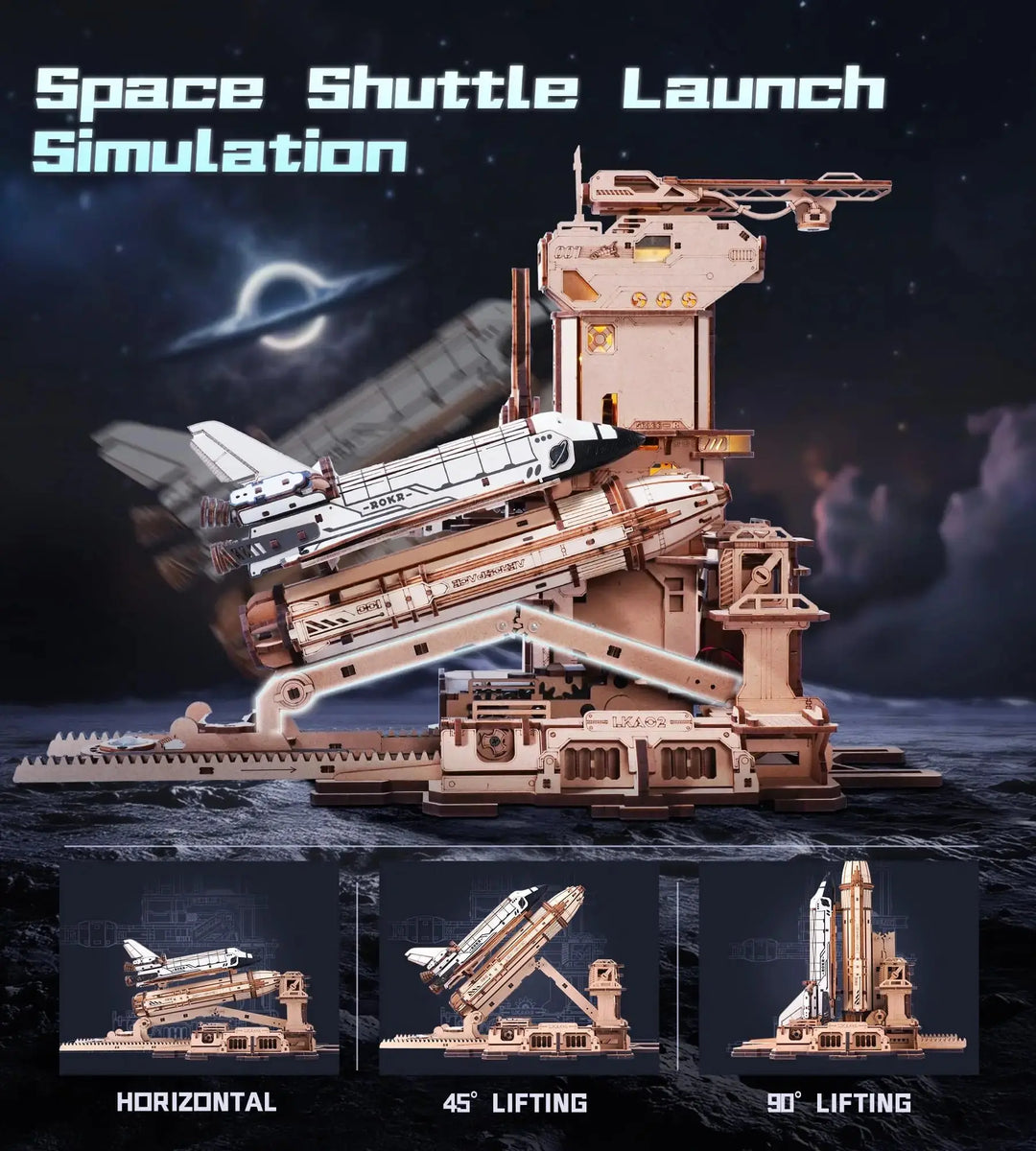 Space Shuttle Model to assemble