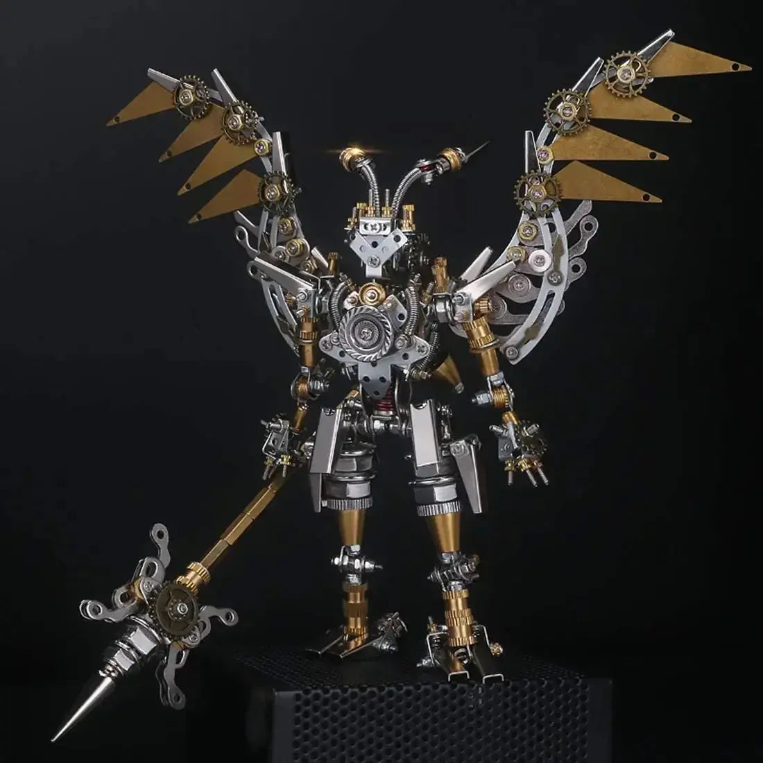 Guan Yu Metal Model Kit – 3D Mechanical Warrior Puzzle DIY Assembly Toy & Desk Ornament - Model to assemble