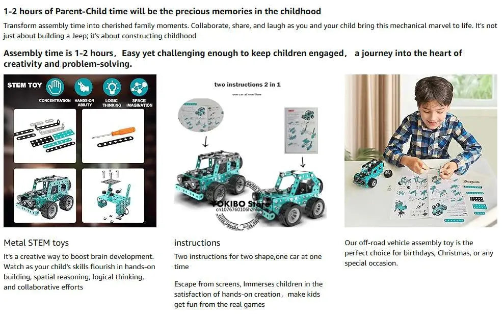 4X4 Model to assemble