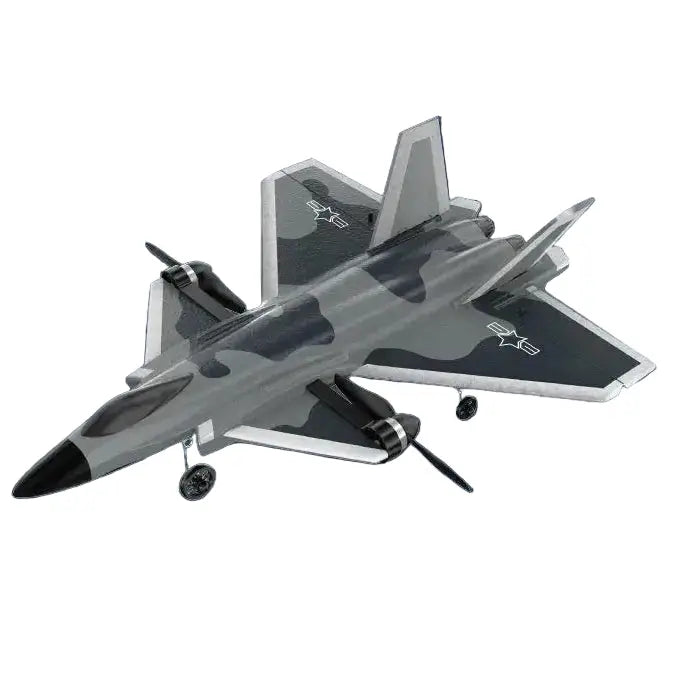 J20 Fighter Jet RC Plane – 6CH 2.4GHz Brushless,  300m Range, Gyroscope, Indoor & Outdoor, Ages 14+