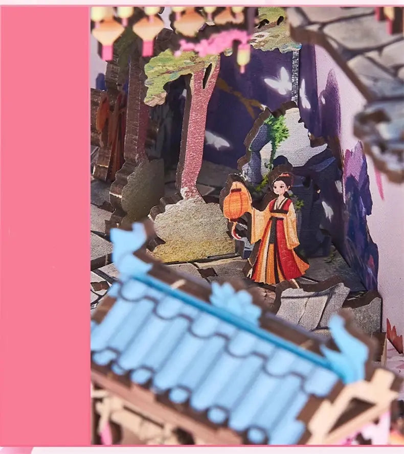 Sakura Book Nook - Model to assemble