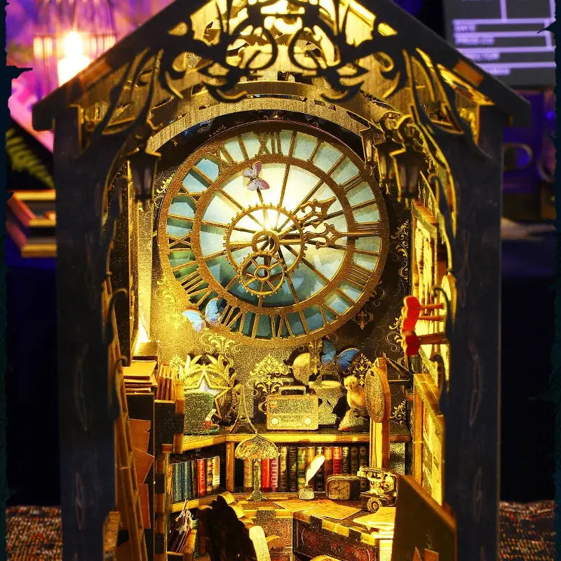 DIY bookend Kits With LED Light - Model to assemble