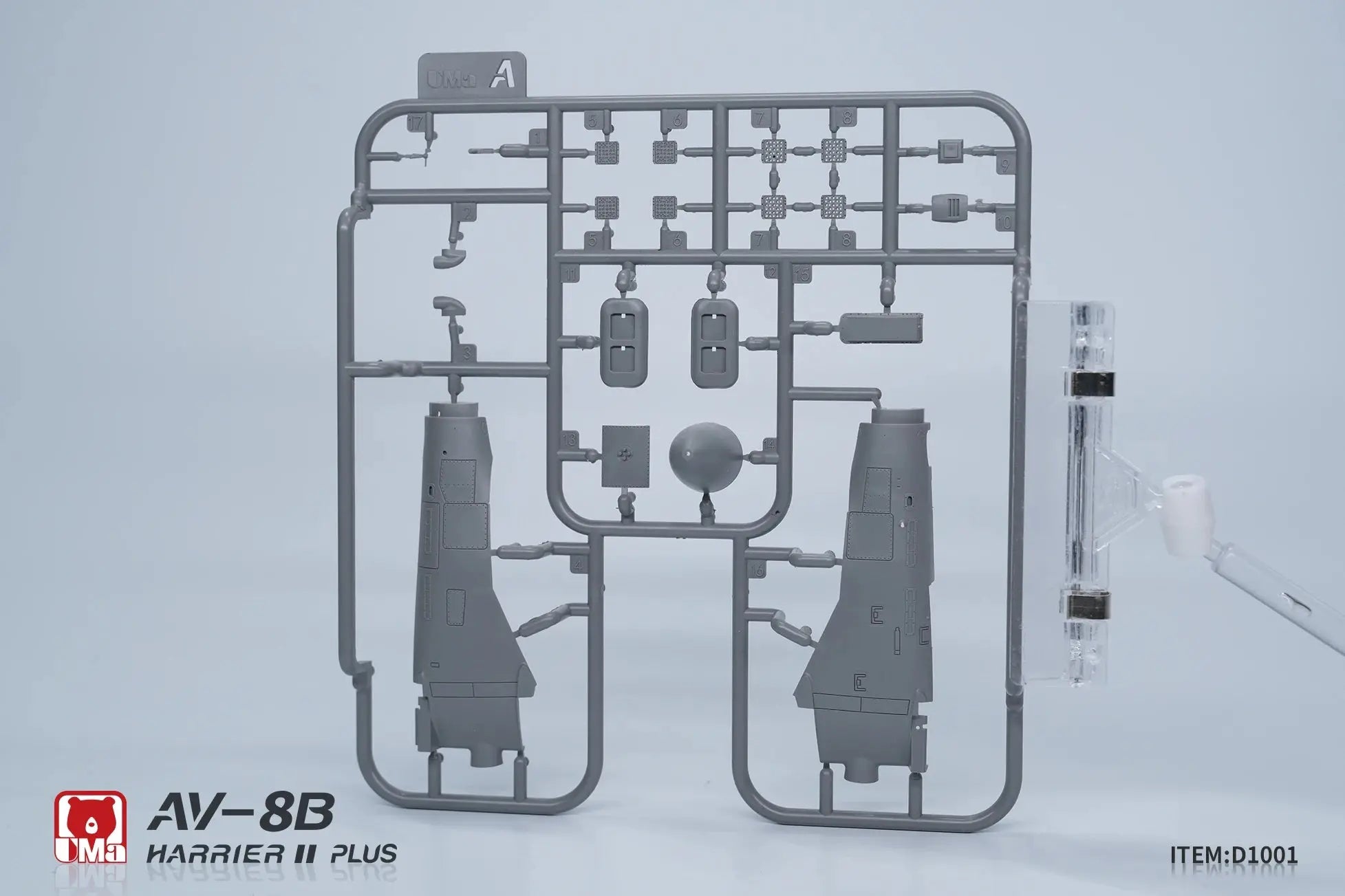 AV-8B Harrier II Plus Attack Aircraft Model Kit 1/48 Scale – USMC Military Jet DIY Assembly - Model to assemble