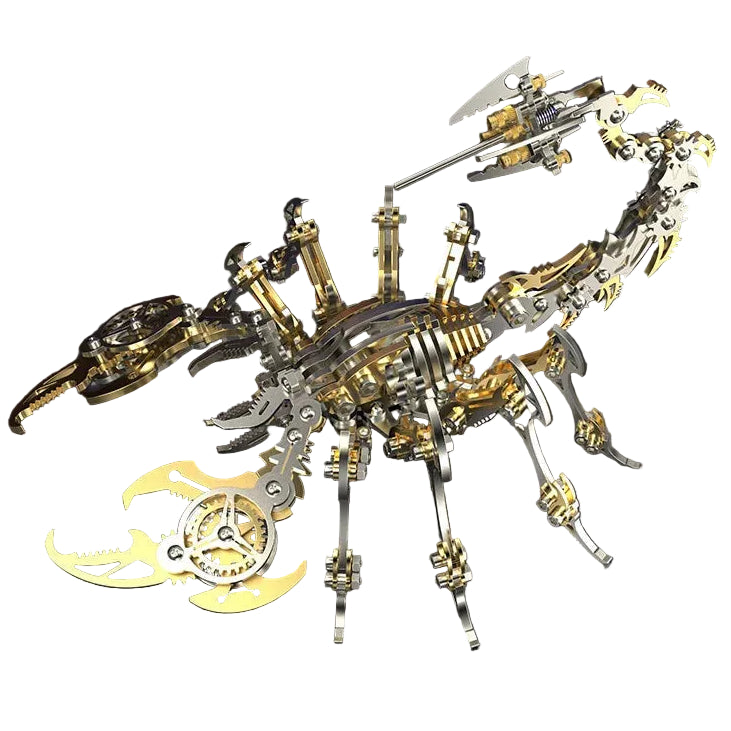 3D Metal Puzzle for Adults, Mechanical Scorpion Insect Model Kit, DIY Metal Building Puzzle Set, Assembly Toy Gift for Men Boys Model to assemble