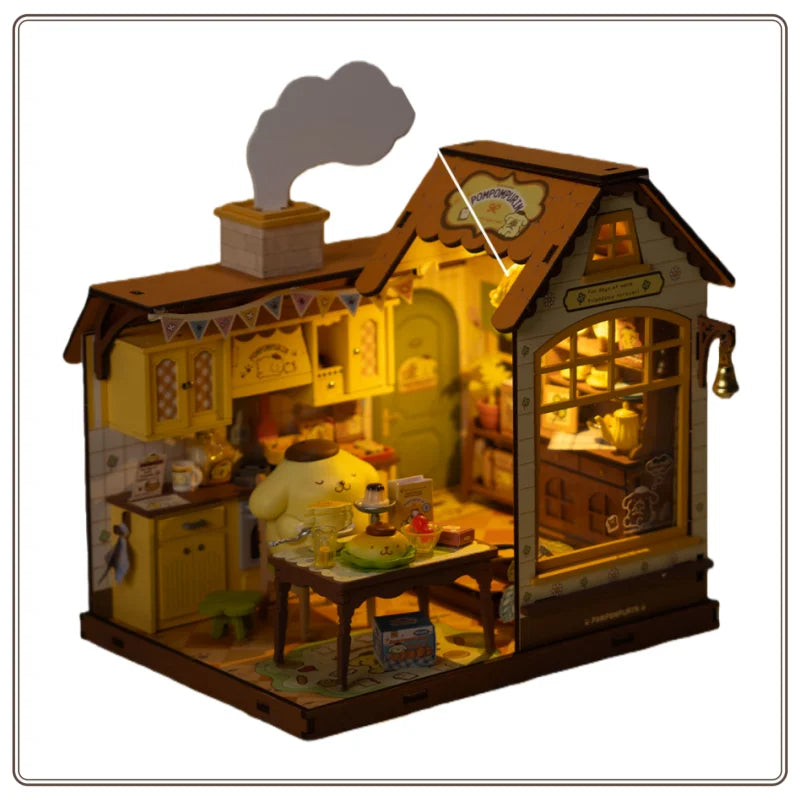 Sanrio Pudding Dog House - Model to assemble