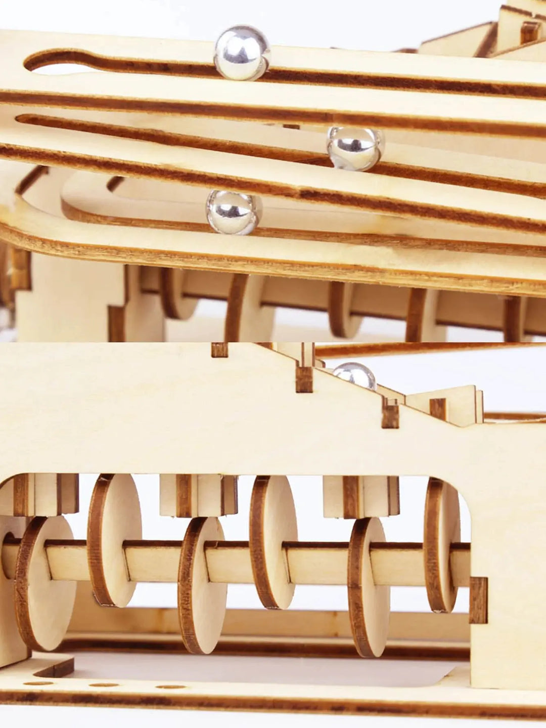 Spiral Marble Run Model to assemble