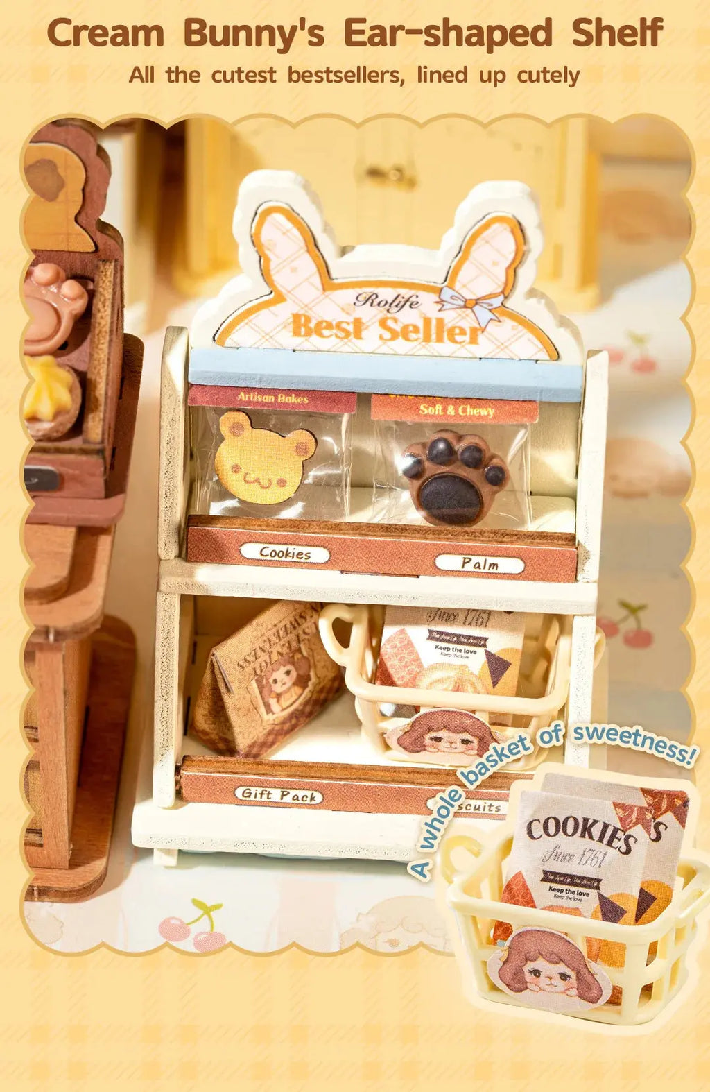 Cookii Bunny's Cookie Shop - Model to assemble