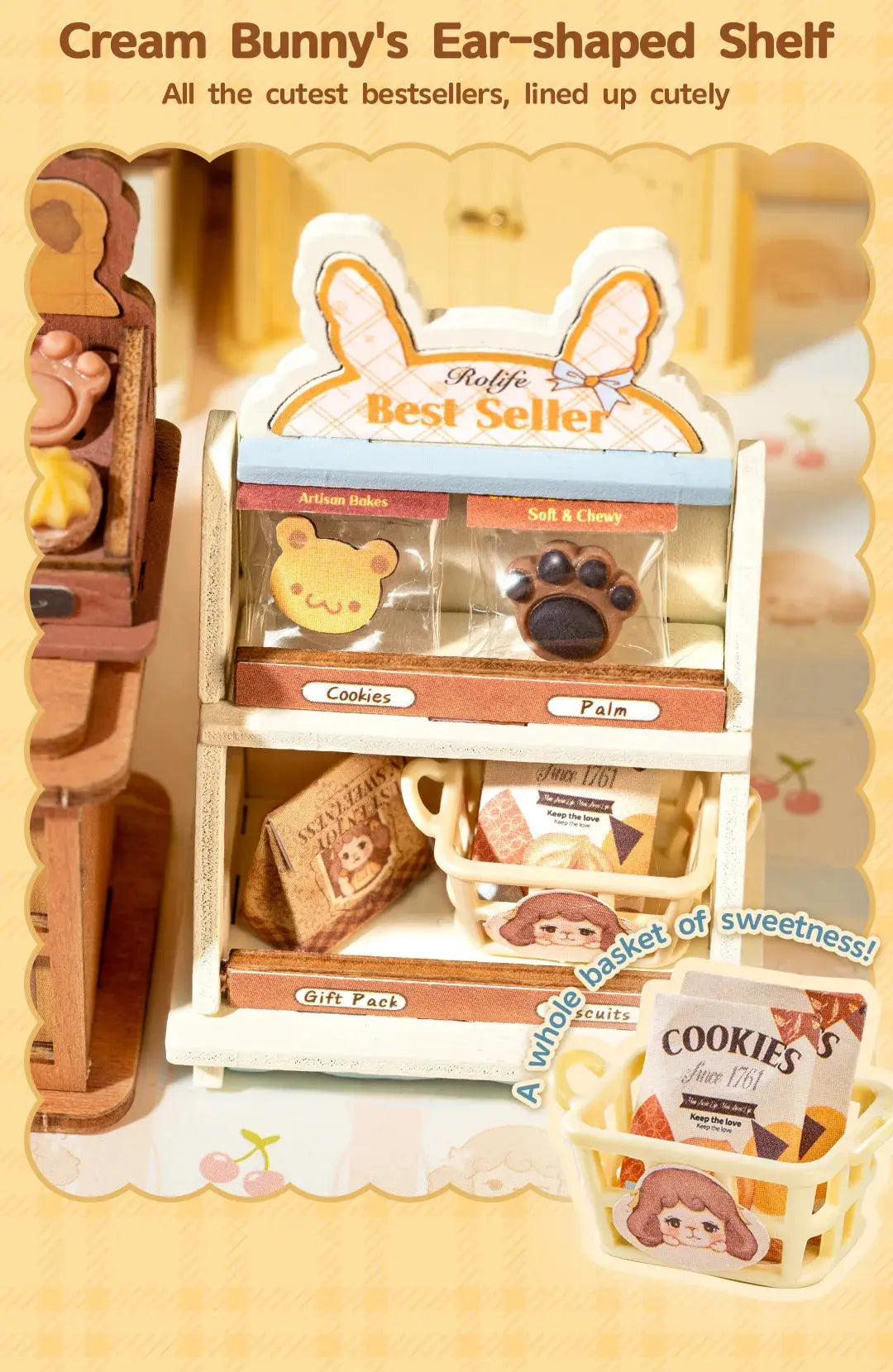 Cookii Bunny's Cookie Shop - Model to assemble