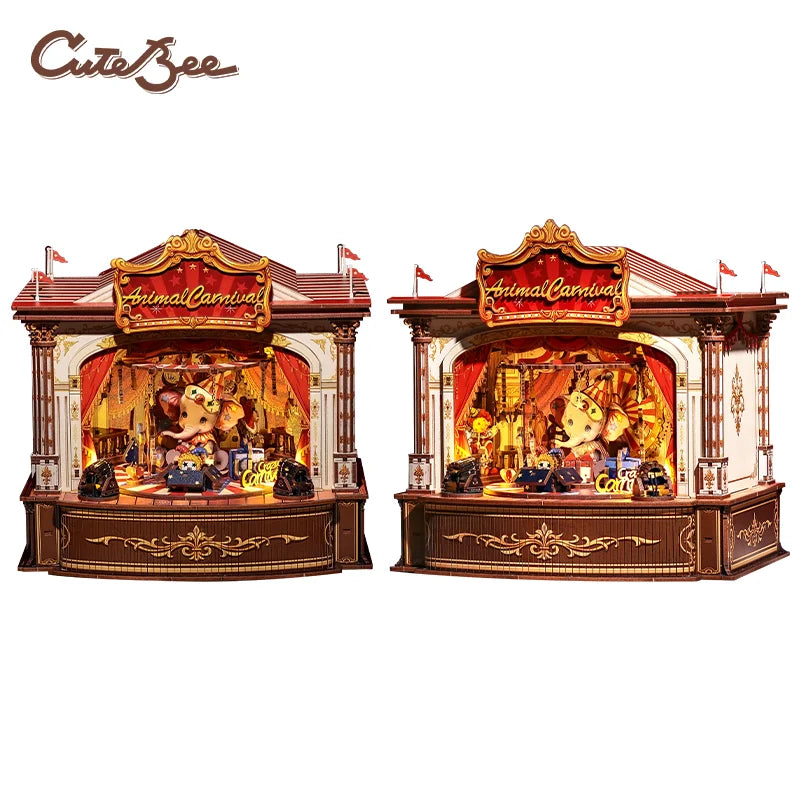 Japan Style Book Nook - Model to assemble