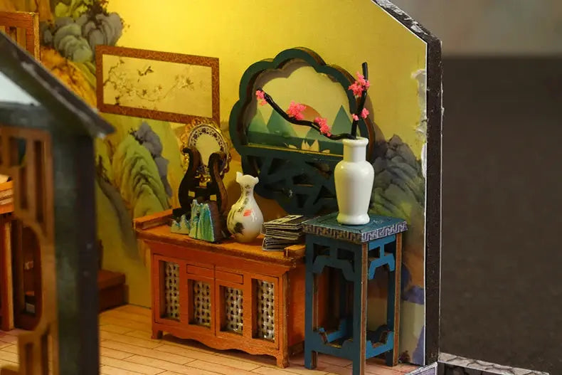 Asian DollHouse Model - Model to assemble