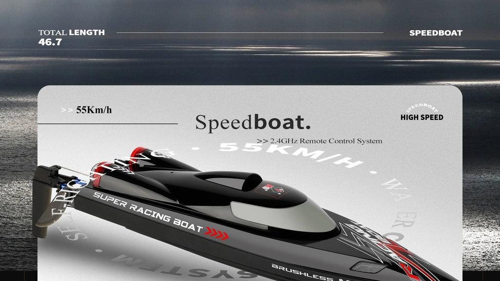 WLtoys WL916 WL912-A RC Boat 2.4Ghz 55KM/H 35KM/H High Speed Racing Watercraft Remote Control Speedboat Toys For Boys Model to assemble
