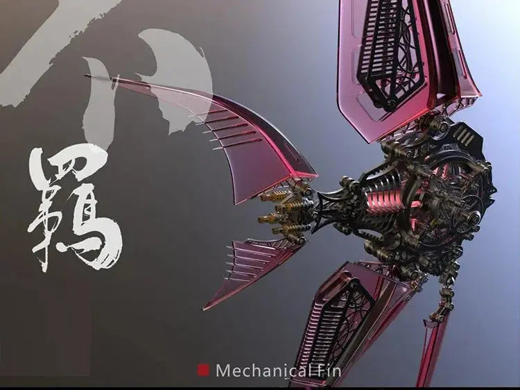 Metal Angel Fish Model Kit - Model to assemble