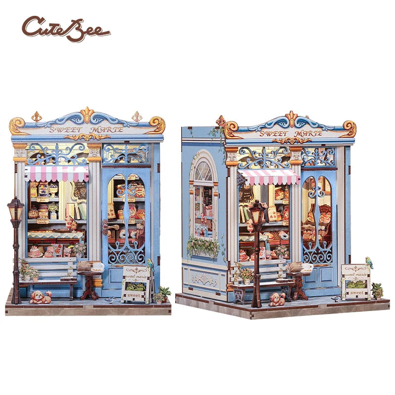 Japan Style Book Nook - Model to assemble