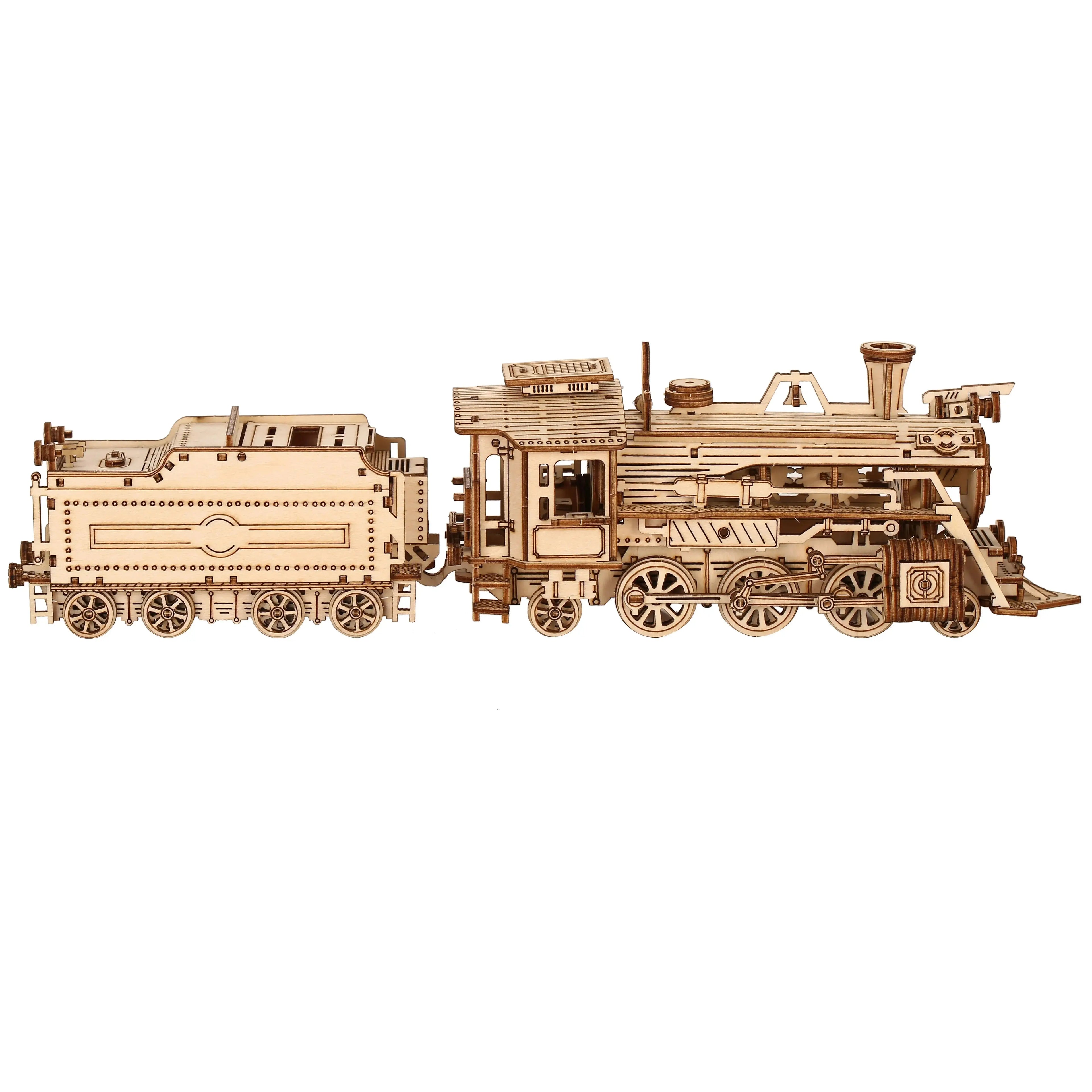 Locomotive Wooden Model Kit Model to assemble