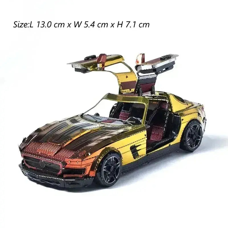 Vehicles 3D Metal Puzzles - Model to assemble