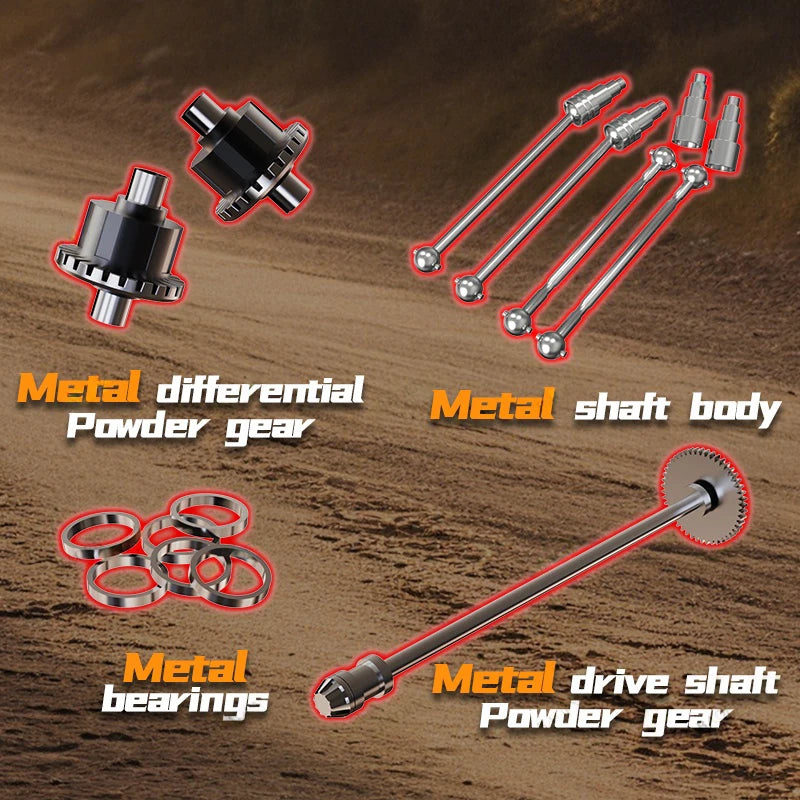 SG116 9522PRO 85KM/H High Speed RC Car Brushless 4WD Off-Road Drift Remote Control Car 1:16 Professional Racing Cars vs SG116MAX Model to assemble