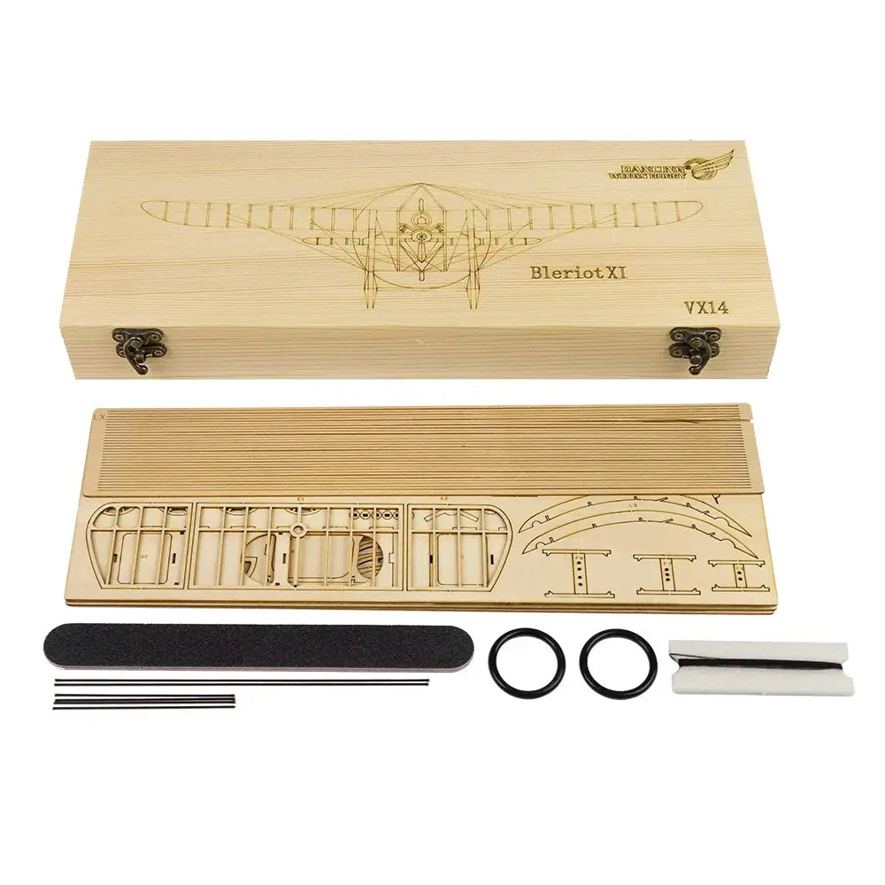 Blériot XI 1:20 Wooden Aircraft Model Kit