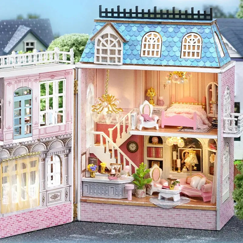 Magnificent Architectural miniature house - Model to assemble