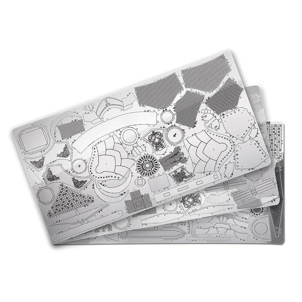 Piececool 3D Metal Puzzle Black Knight DIY Model Kits for Teens Assembly Toy Jigsaw Birthday Valentine's Day Gifts Model to assemble