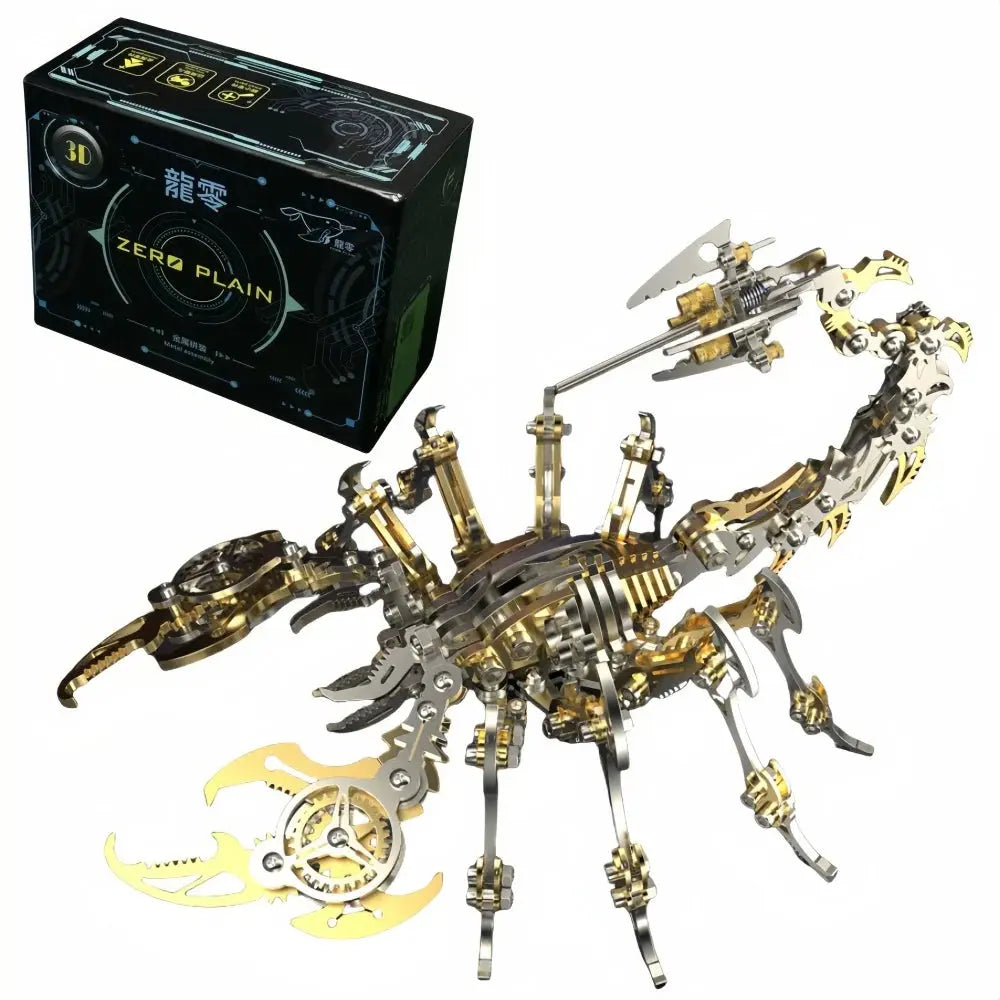 Scorpion assembly model 3D puzzle Model to assemble