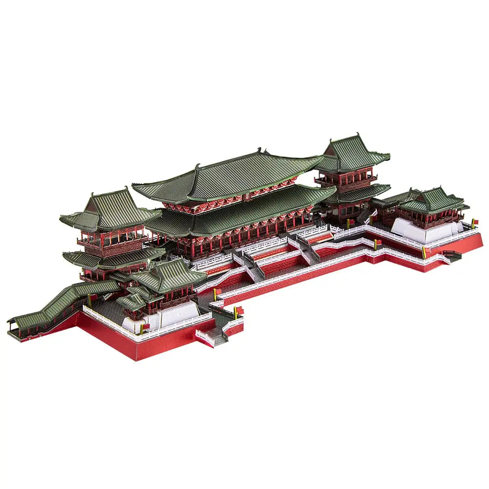 Chinese Buildings Metal Model to assemble