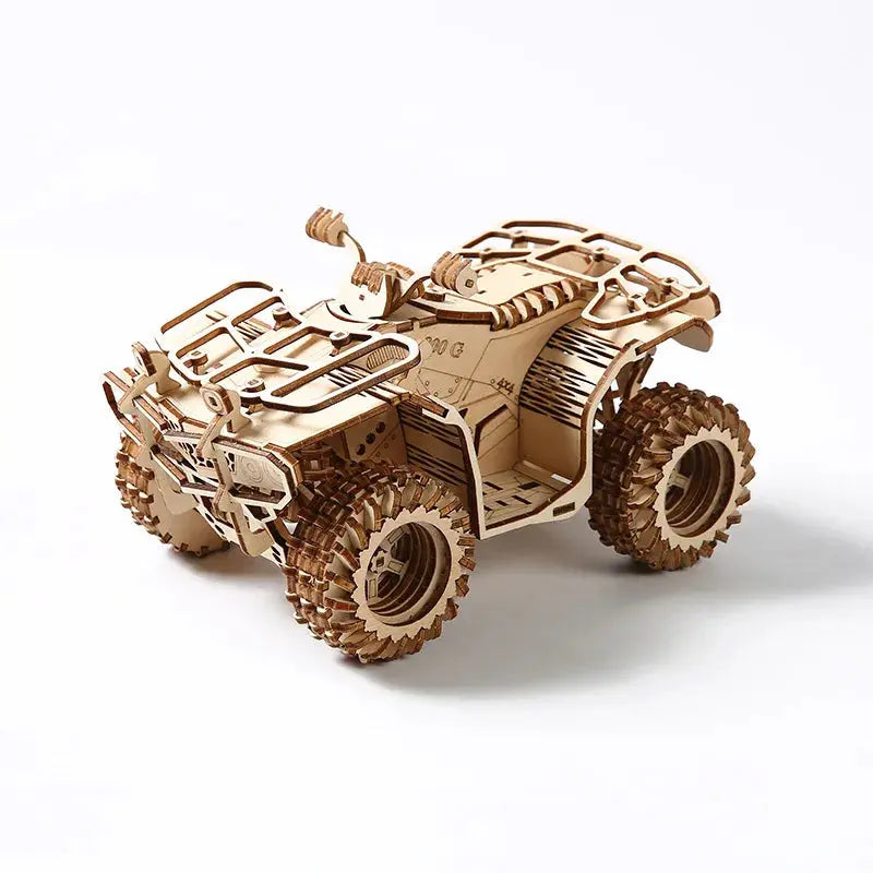 ATV Wooden Model Kit - Model to assemble